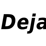 DejaVu Sans Condensed