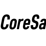 Core Sans D 57 Cn Bold