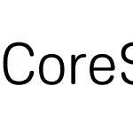 Core Sans ES