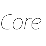 Core Sans N 15 Thin