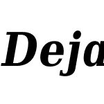 DejaVu Serif Condensed