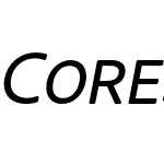 Core Sans NR SC