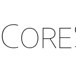 Core Sans NR SC