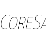 Core Sans NR SC