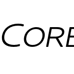 Core Sans NR SC