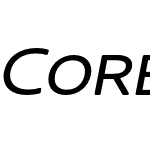 Core Sans NR SC