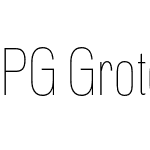 PG Grotesque