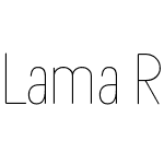 Lama Rounded