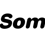 Somar Rounded