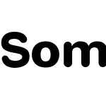 Somar Rounded