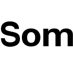 Somar Sans