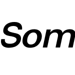 Somar Sans