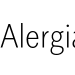 Alergia Condensed