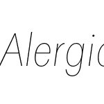 Alergia Condensed