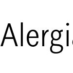 Alergia Condensed