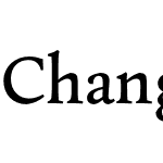 Change