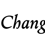 Change