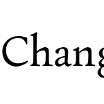 Change