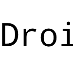 Droid Sans Mono for Powerline Plus Nerd File Types Mono Plus Font Awesome Plus Octicons Plus Pomicons