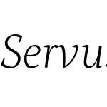 Servus Slab