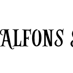 Alfons Serif