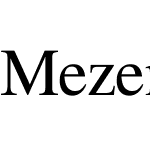 MezenetsUnicode