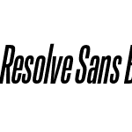 Resolve Sans