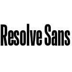 Resolve Sans