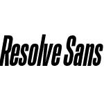 Resolve Sans