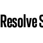 Resolve Sans