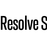 Resolve Sans