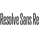 Resolve Sans