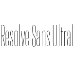 Resolve Sans