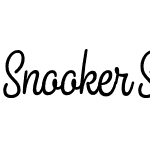 Snooker Script