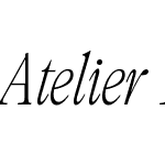 Atelier Femme Italic