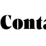 Contane Condensed