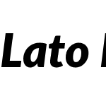 Lato Black