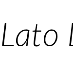 Lato Light