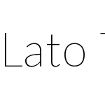 Lato Thin
