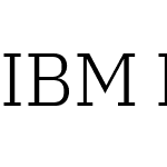 IBM Plex Serif