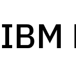 IBM Plex Sans