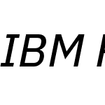 IBM Plex Sans
