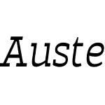 Auster Slab