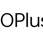 OPlusSans 3.0