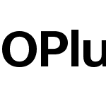 OPlusSans 3.0
