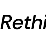 Rethink Sans