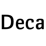 Deca Sans