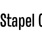 Stapel Condensed