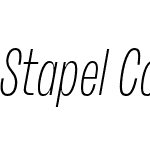 Stapel Condensed