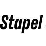 Stapel Condensed